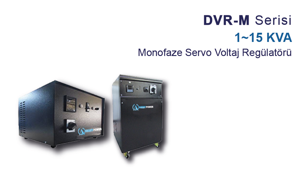 DVR-M Serisi Voltaj Regülatörü